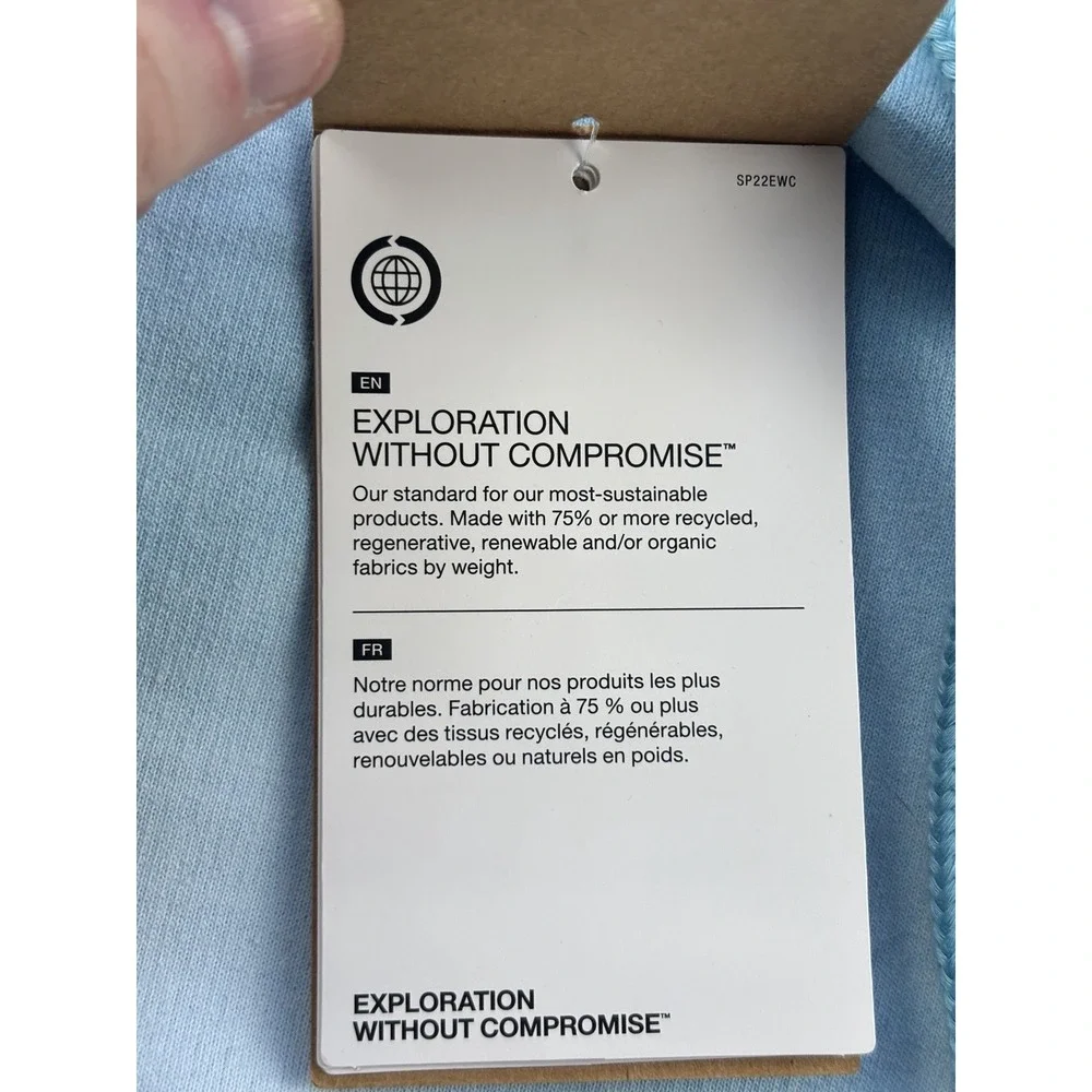 The North Face relaxed compromise measurements